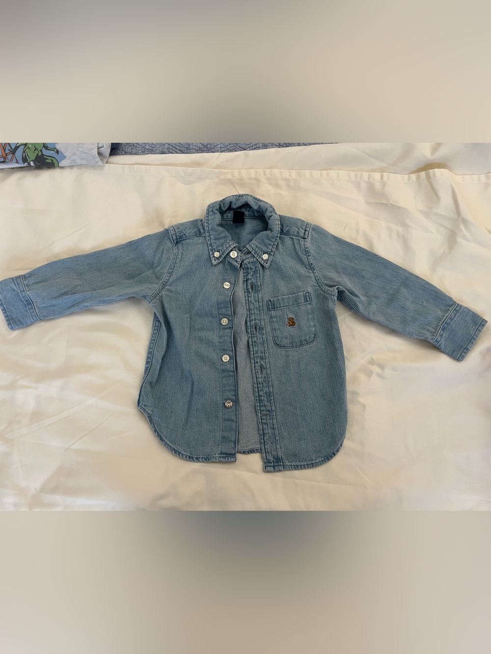 Baby Gap 2T Chambray Long Sleeve